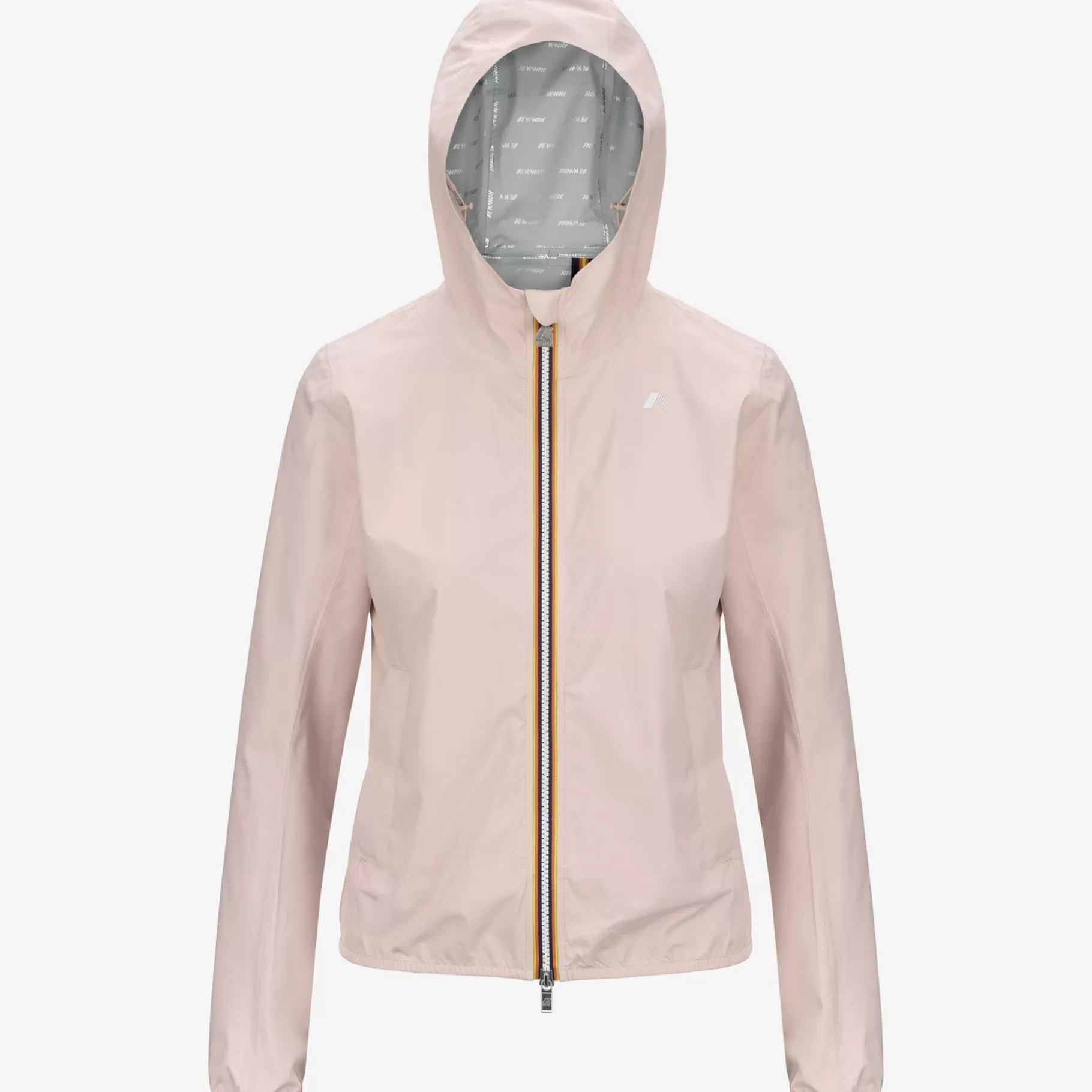 Short Jackets*K-WAY Lily Stretch Dot - Jackets - Short - Woman - Pink Gardenia