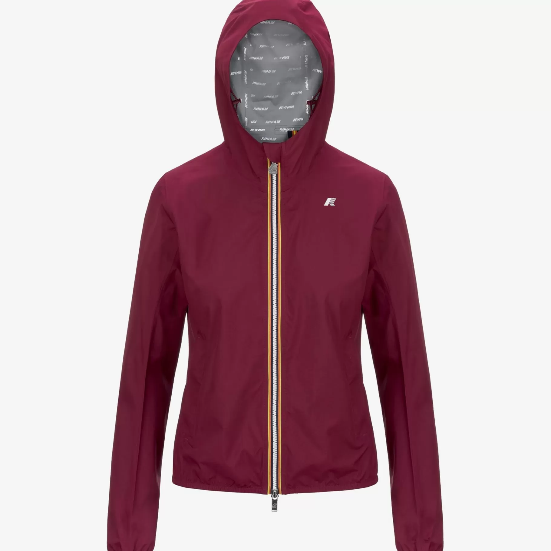 Short Jackets*K-WAY Lily Stretch Dot - Jackets - Short - Woman - Red Dk