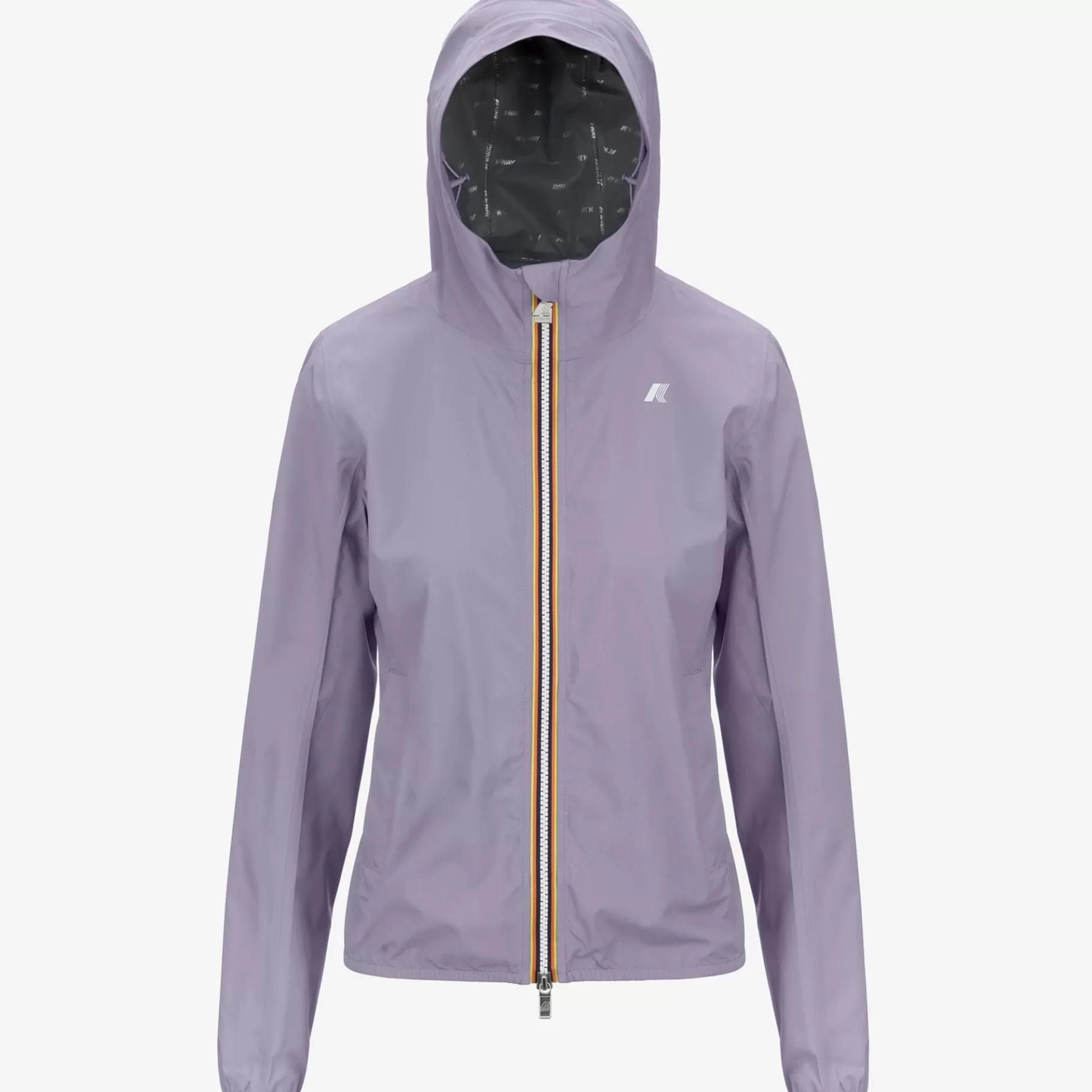 Short Jackets*K-WAY Lily Stretch Dot - Jackets - Short - Woman - Violet Glicine