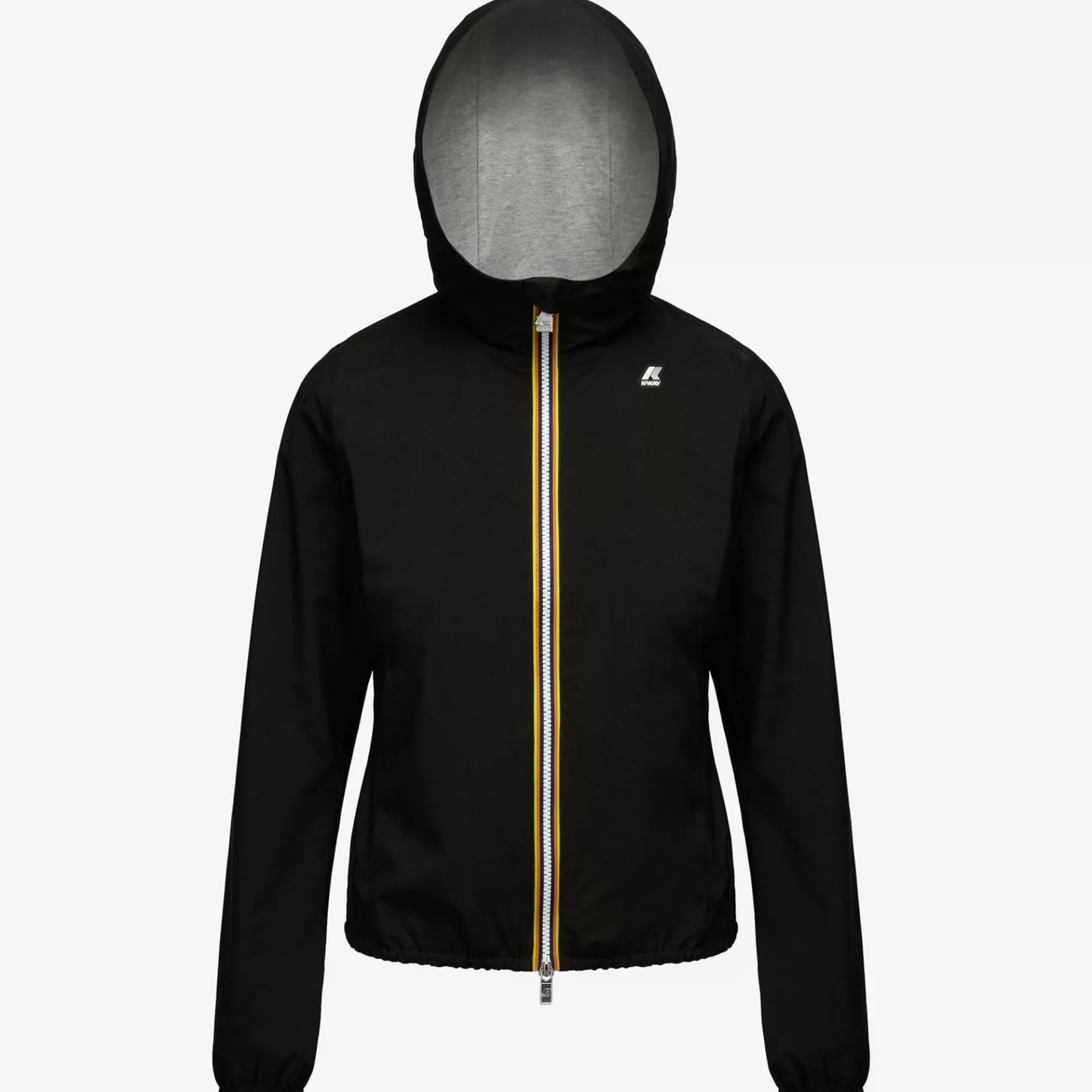 Short Jackets*K-WAY Lily Stretch Poly Jersey - Jackets - Short - Woman - Black Pure