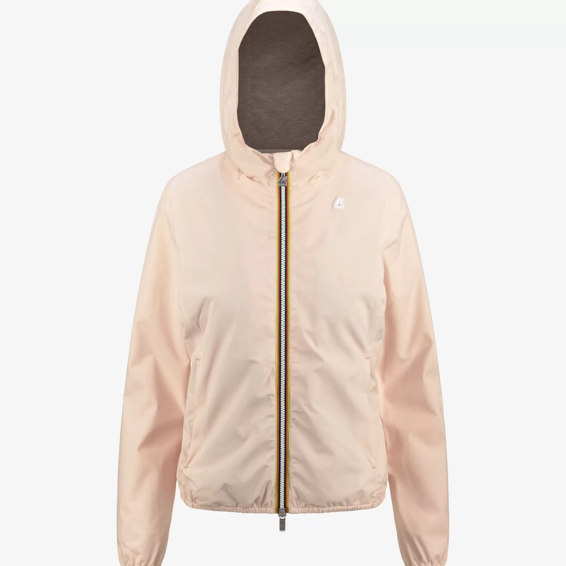 Short Jackets*K-WAY Lily Stretch Poly Jersey - Jackets - Short - Woman - Pink Gardenia