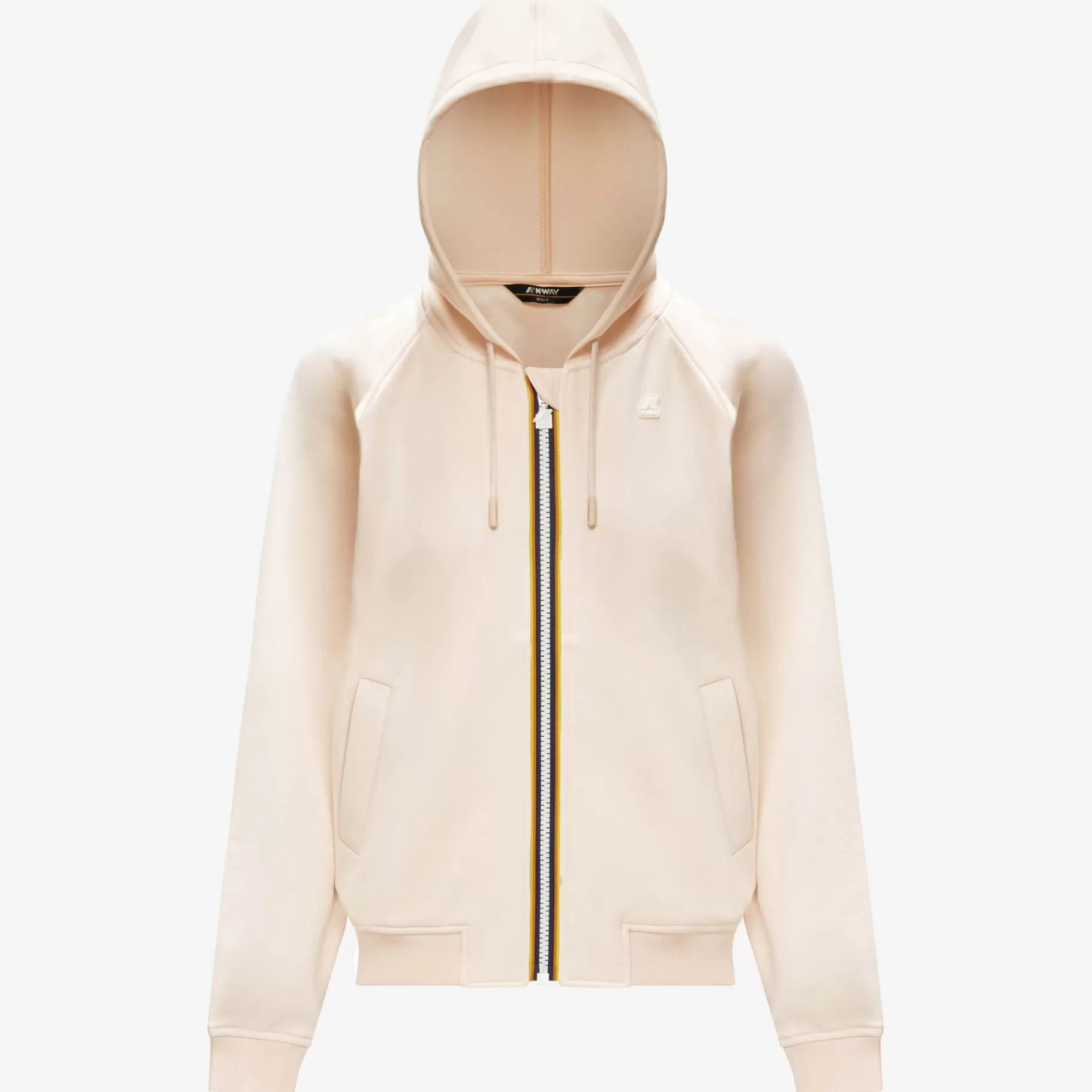 Hoodies And Sweaters*K-WAY Lydie Light Spacer - Fleece - Jacket - Woman - Pink Cloud
