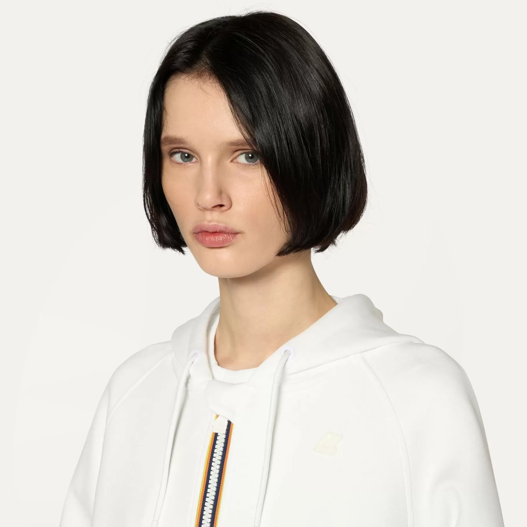 Hoodies And Sweaters*K-WAY Lydie Light Spacer - Fleece - Jacket - Woman - White