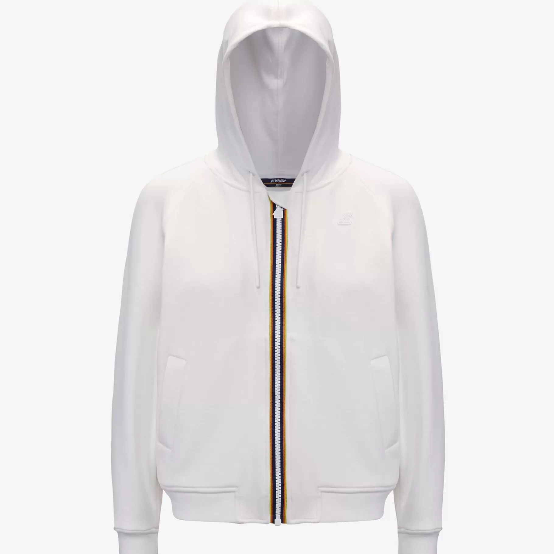 Hoodies And Sweaters*K-WAY Lydie Light Spacer - Fleece - Jacket - Woman - White Milk
