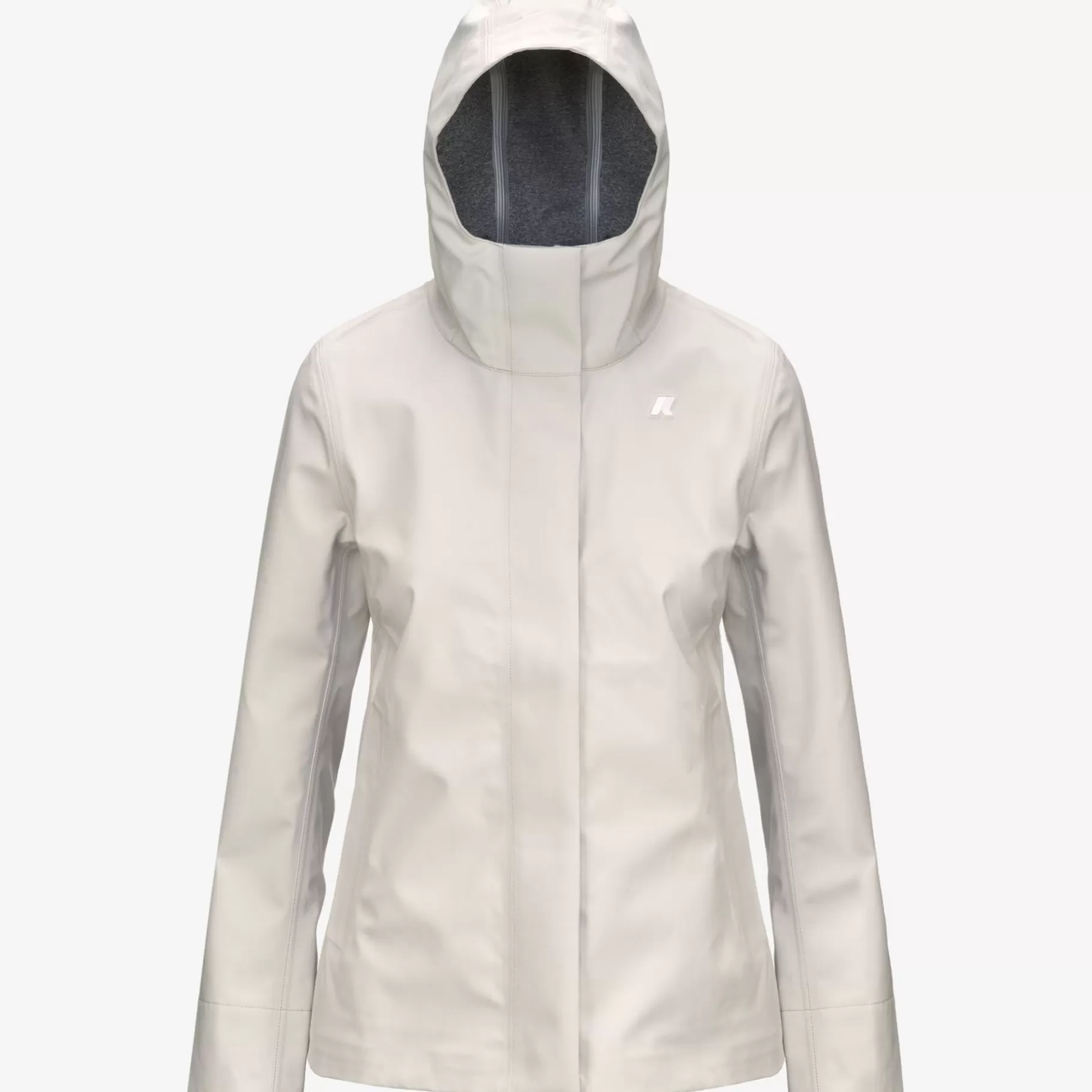 Coats And Long Jackets*K-WAY Madalina Bonded Jersey - Jackets - Mid - Woman - Beige Lt