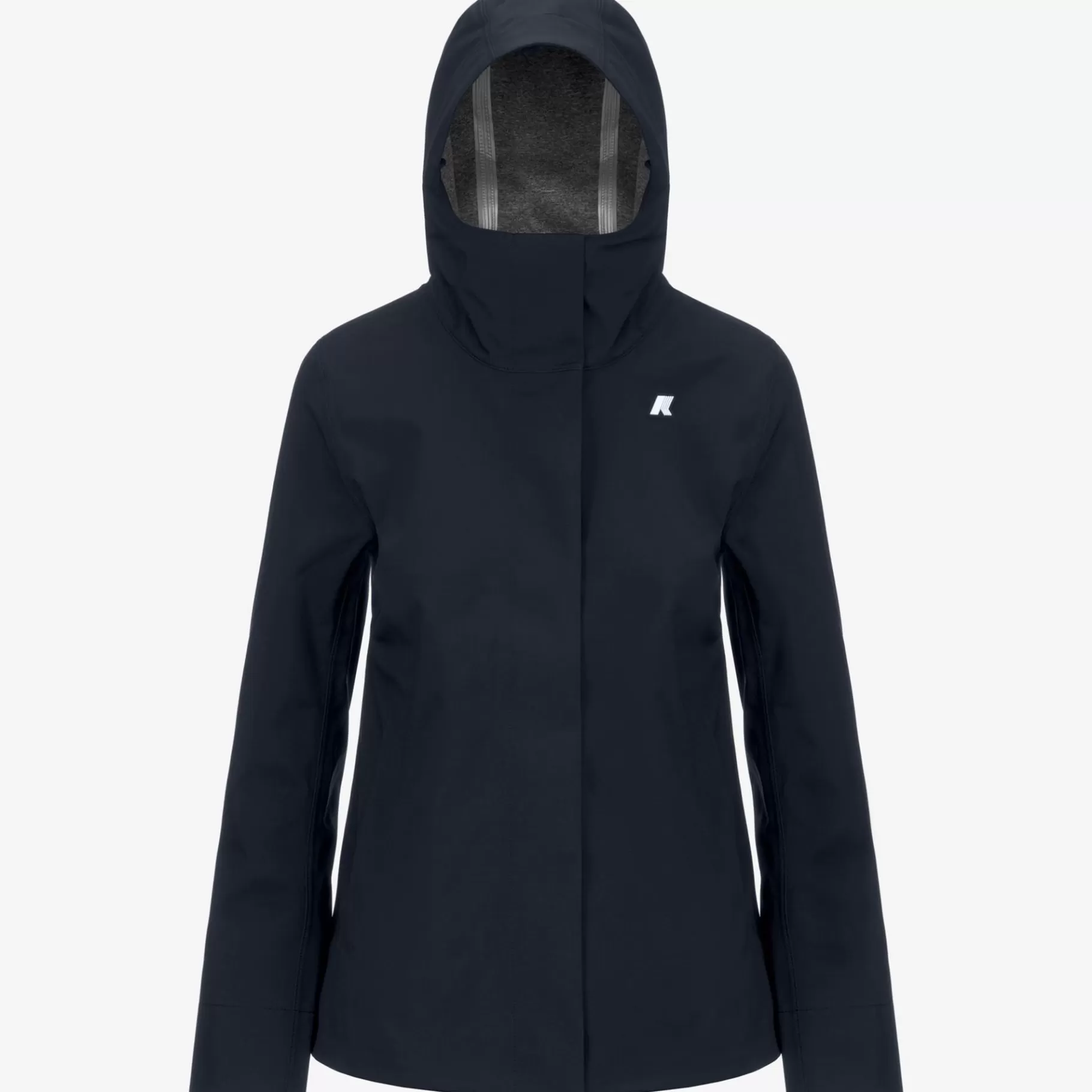 Coats And Long Jackets*K-WAY Madalina Bonded Jersey - Jackets - Mid - Woman - Blue Depth