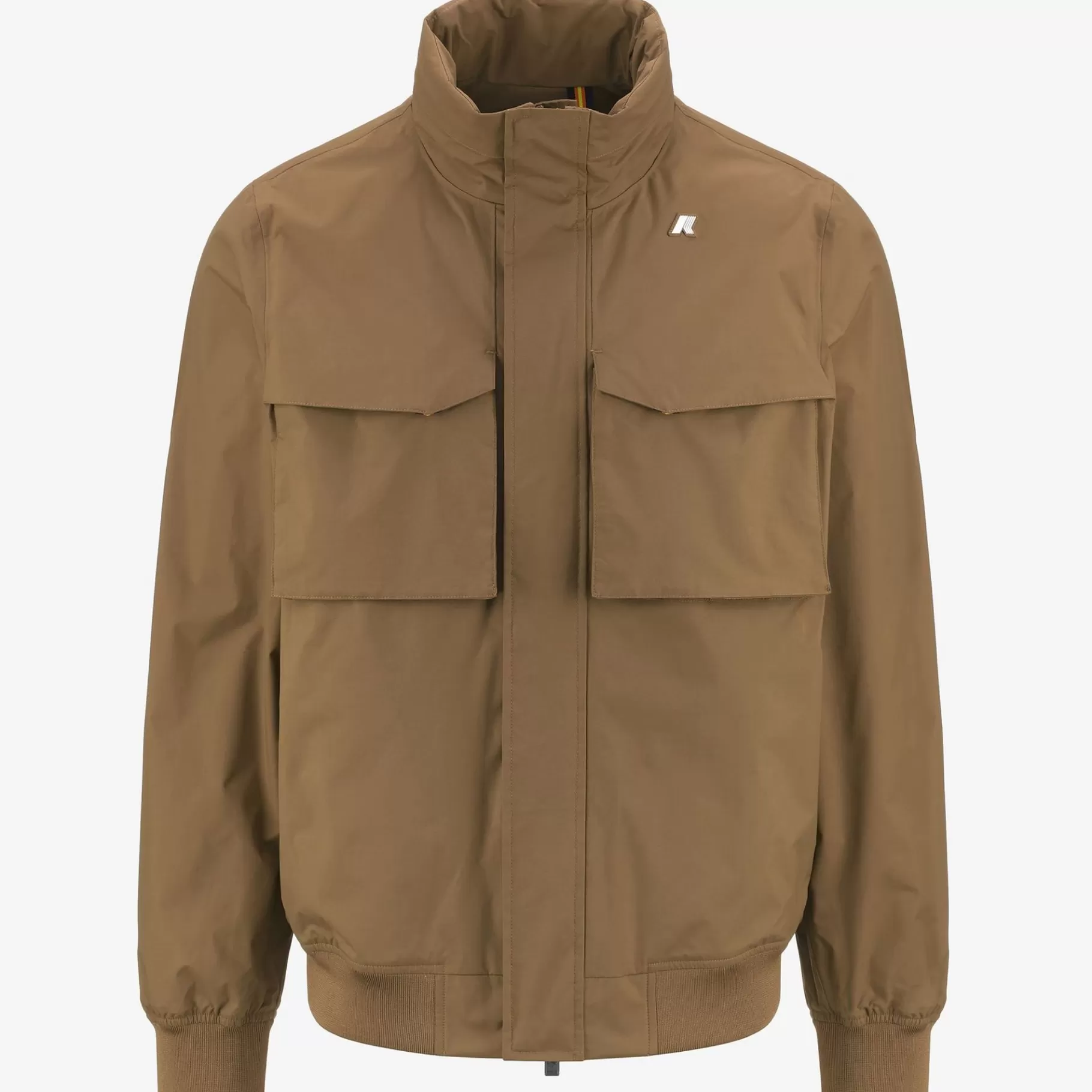 Short Jackets*K-WAY Manfred Eco Ottoman - Jackets - Short - Man - Brown Corda