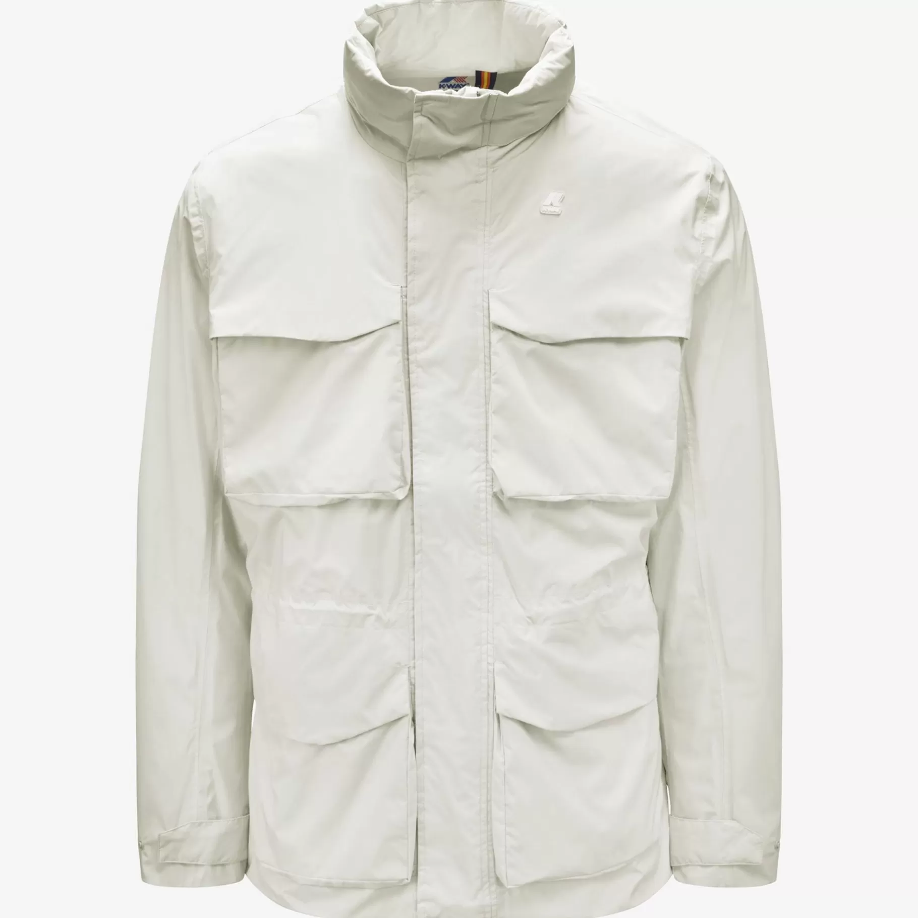 Short Jackets*K-WAY Manphy Stretch Nylon Jersey - Jackets - Short - Man - Beige Lt