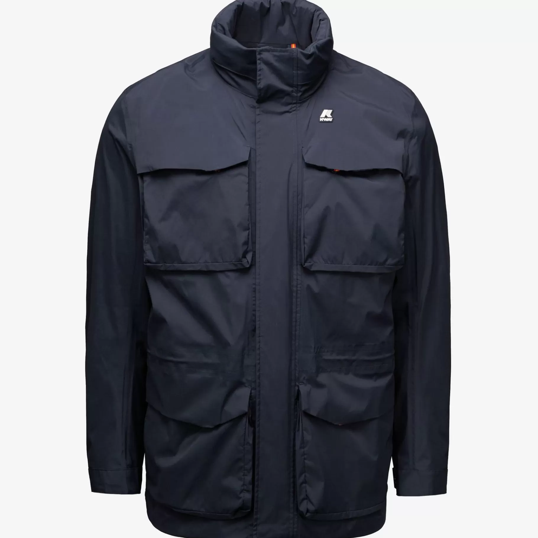 Short Jackets*K-WAY Manphy Stretch Nylon Jersey - Jackets - Short - Man - Blue Depth