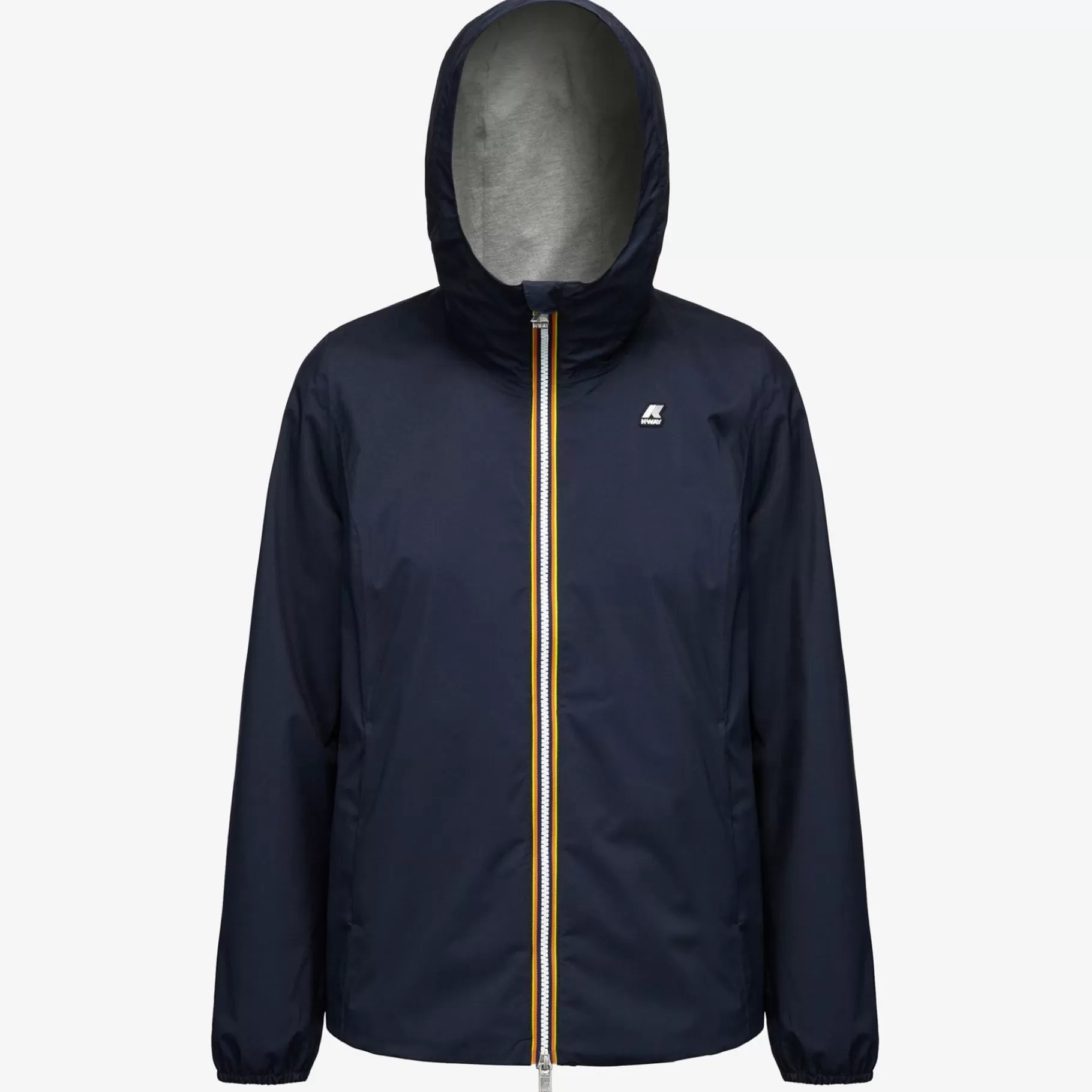 Coats And Long Jackets*K-WAY Marguerite Stretch Poly Jersey - Jackets - Mid - Woman - Blue Depth