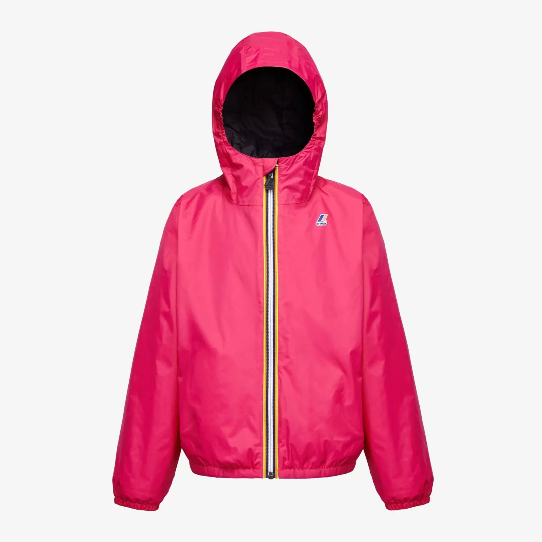 Coats And Long Jackets*K-WAY P. Le Vrai 3.0 Claude Warm - Jackets - Mid - Kid Unisex - Fuchsia Magenta