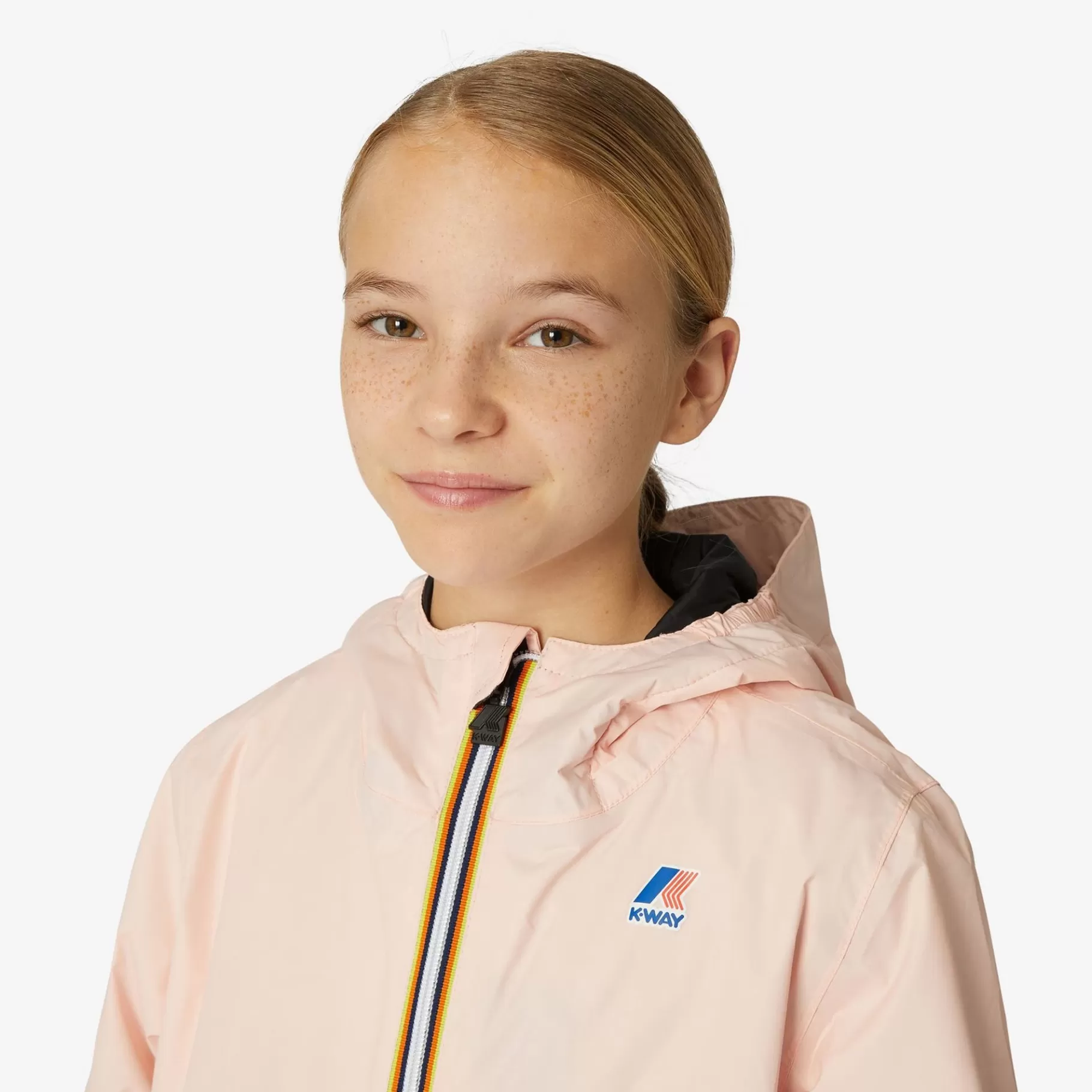 Coats And Long Jackets*K-WAY P. Le Vrai 3.0 Claude Warm - Jackets - Mid - Kid Unisex - Pink Dafne