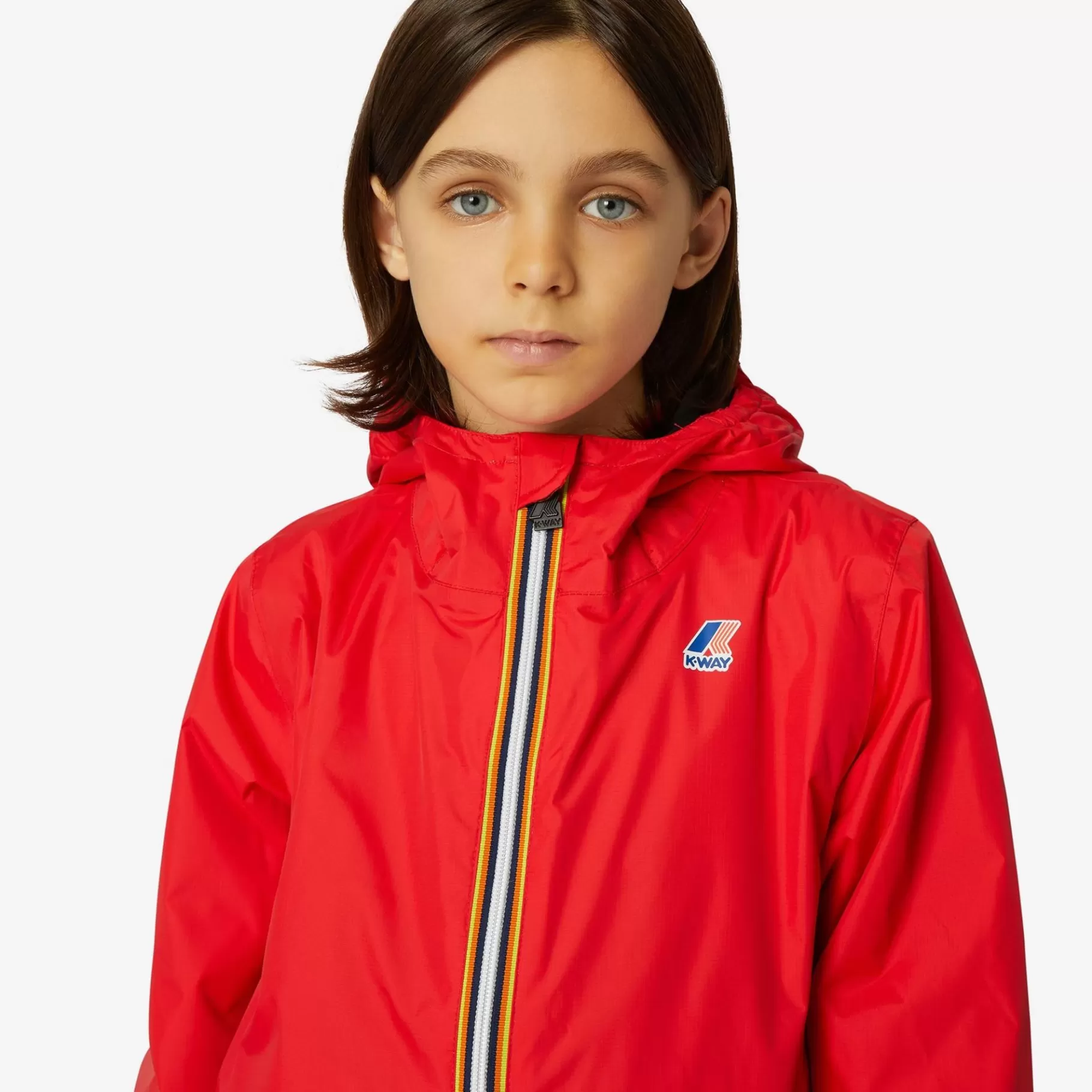 Coats And Long Jackets*K-WAY P. Le Vrai 3.0 Claude Warm - Jackets - Mid - Kid Unisex - Red