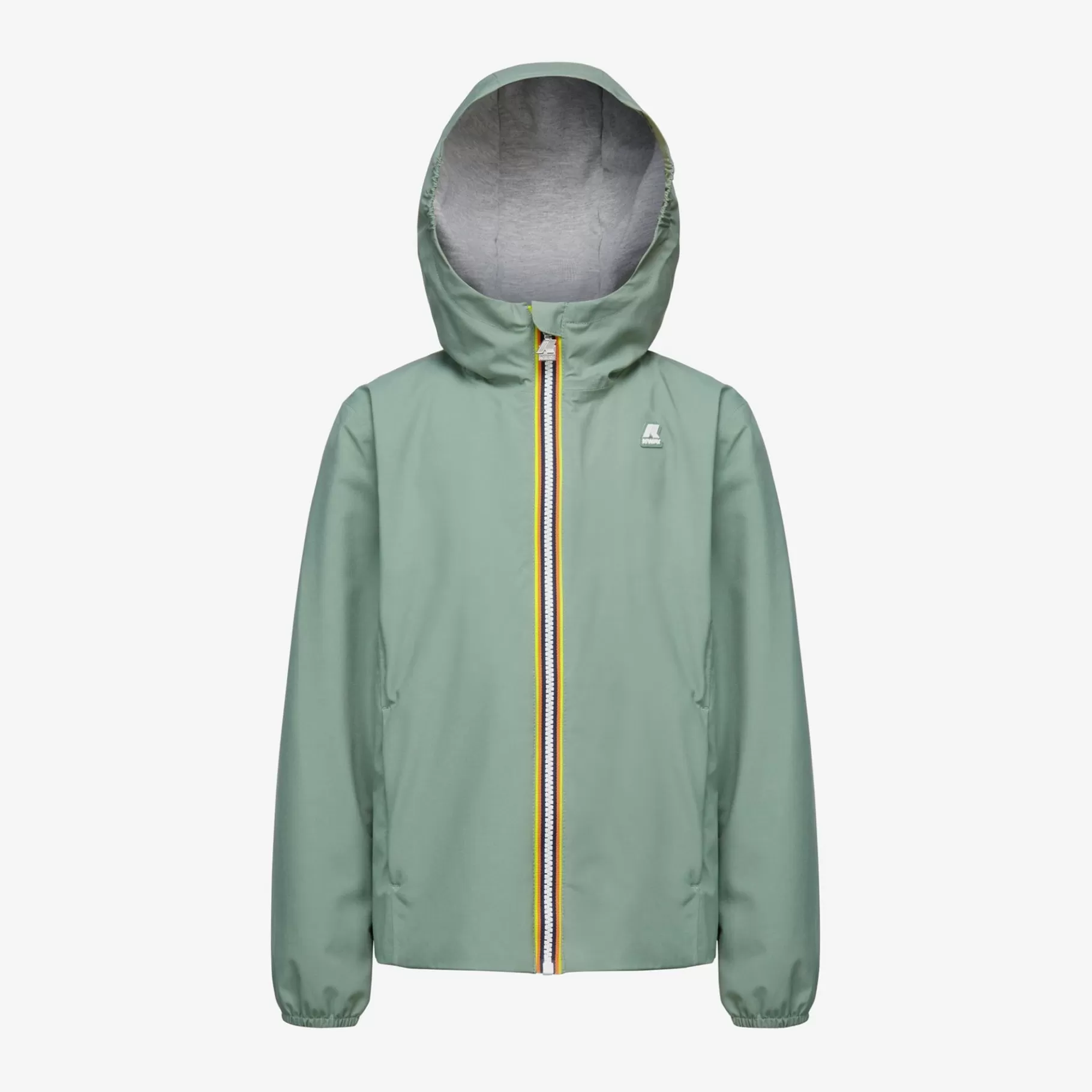 Coats And Long Jackets*K-WAY P. Marguerite Stretch Poly Jersey - Jackets - Mid - Girl - Green Fjord
