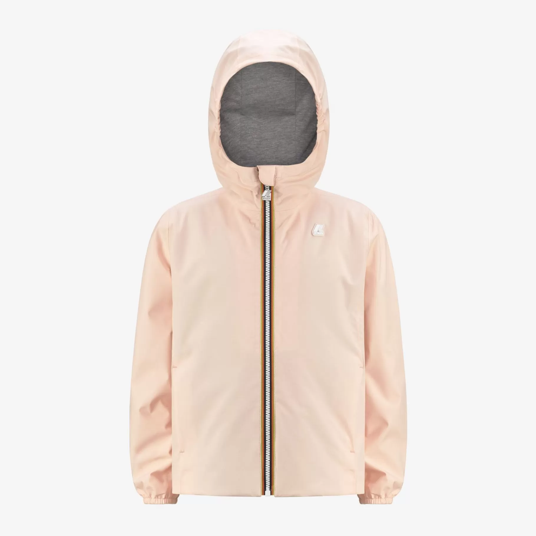 Coats And Long Jackets*K-WAY P. Marguerite Stretch Poly Jersey - Jackets - Mid - Girl - Pink Gardenia