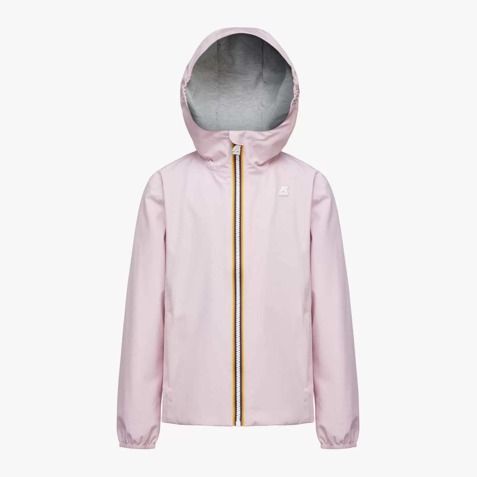 Coats And Long Jackets*K-WAY P. Marguerite Stretch Poly Jersey - Jackets - Mid - Girl - Pink Rose