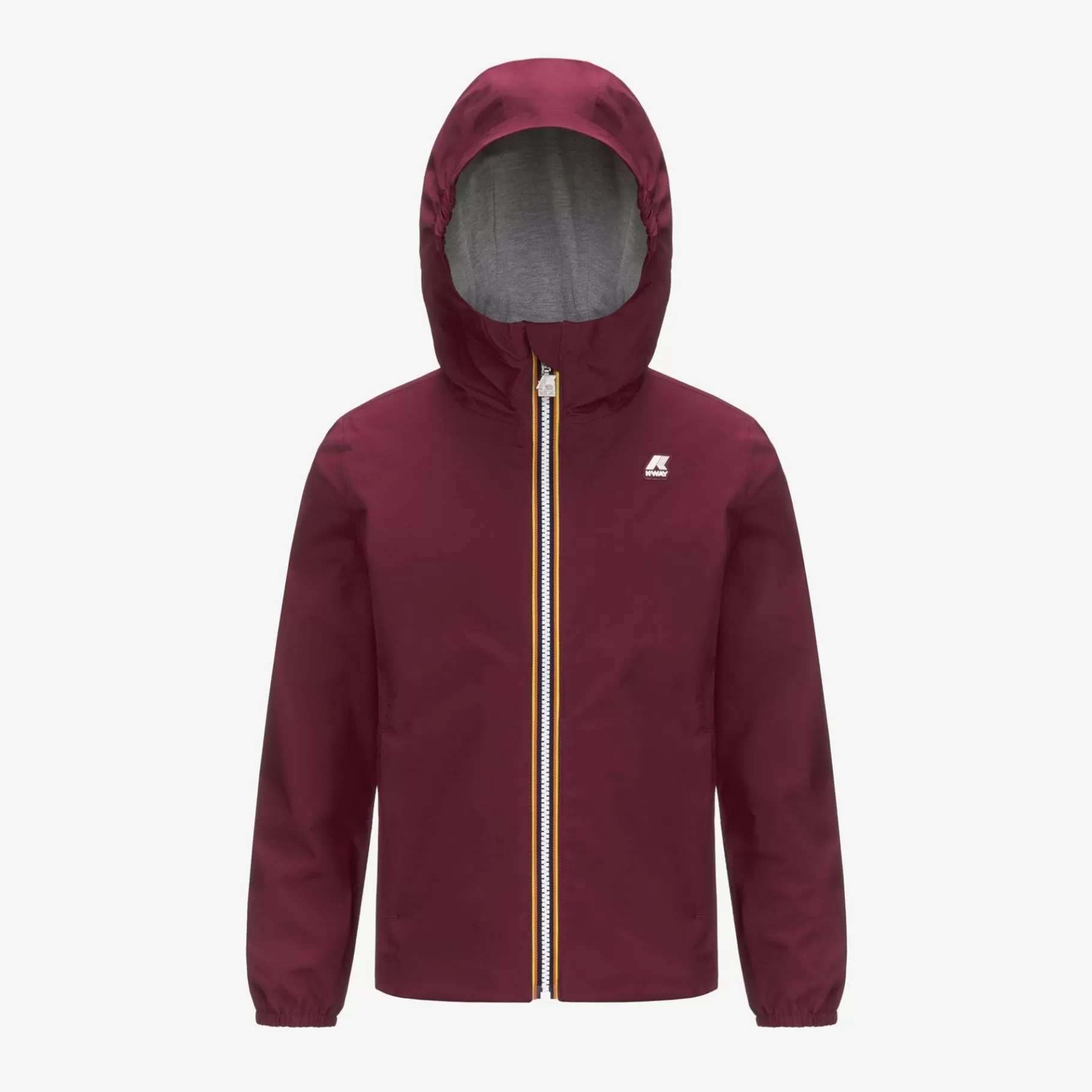 Coats And Long Jackets*K-WAY P. Marguerite Stretch Poly Jersey - Jackets - Mid - Girl - Red Dk