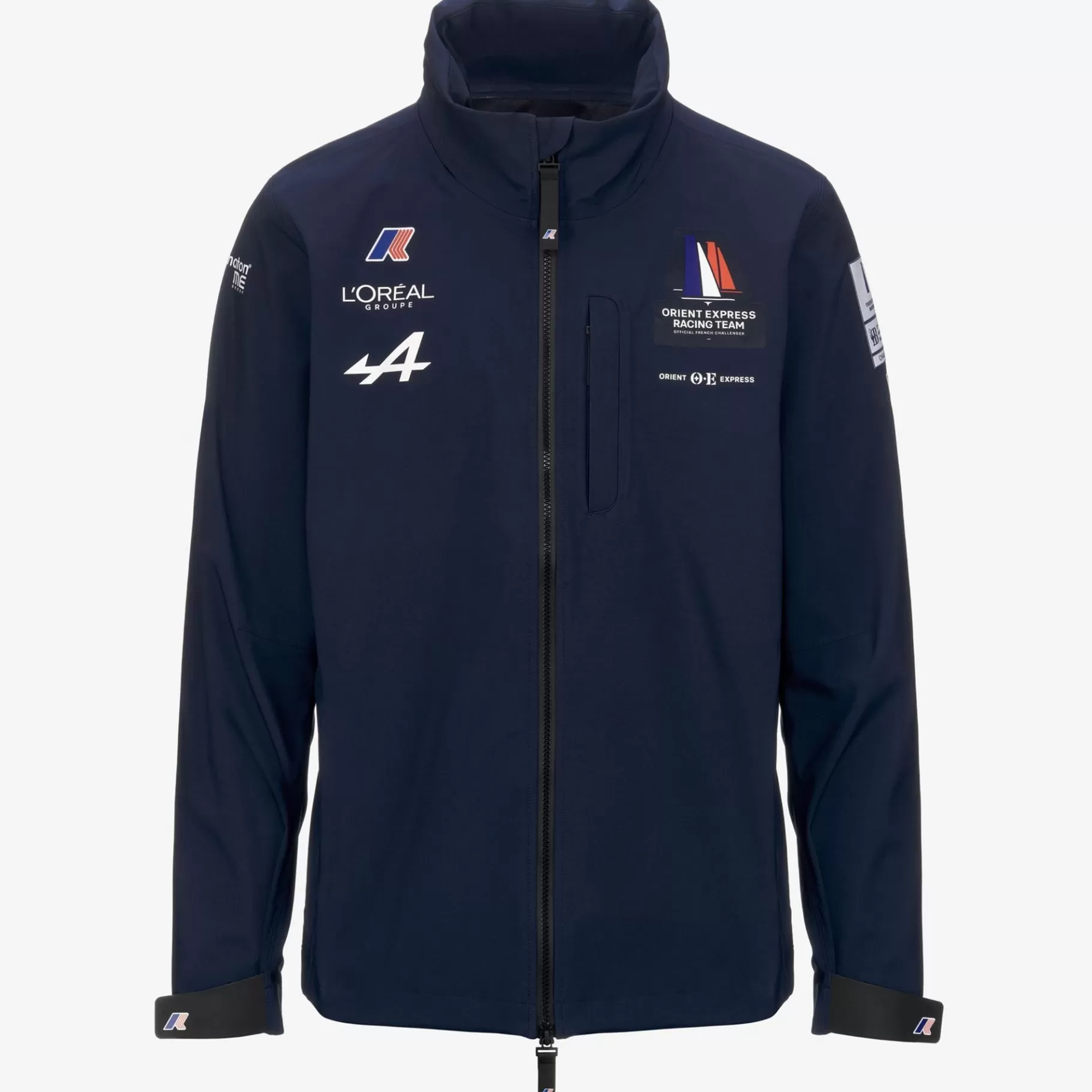 Coats And Long Jackets*K-WAY Penthievre Orient Express Team Ac - Jackets - Mid - Unisex - Blue Dress