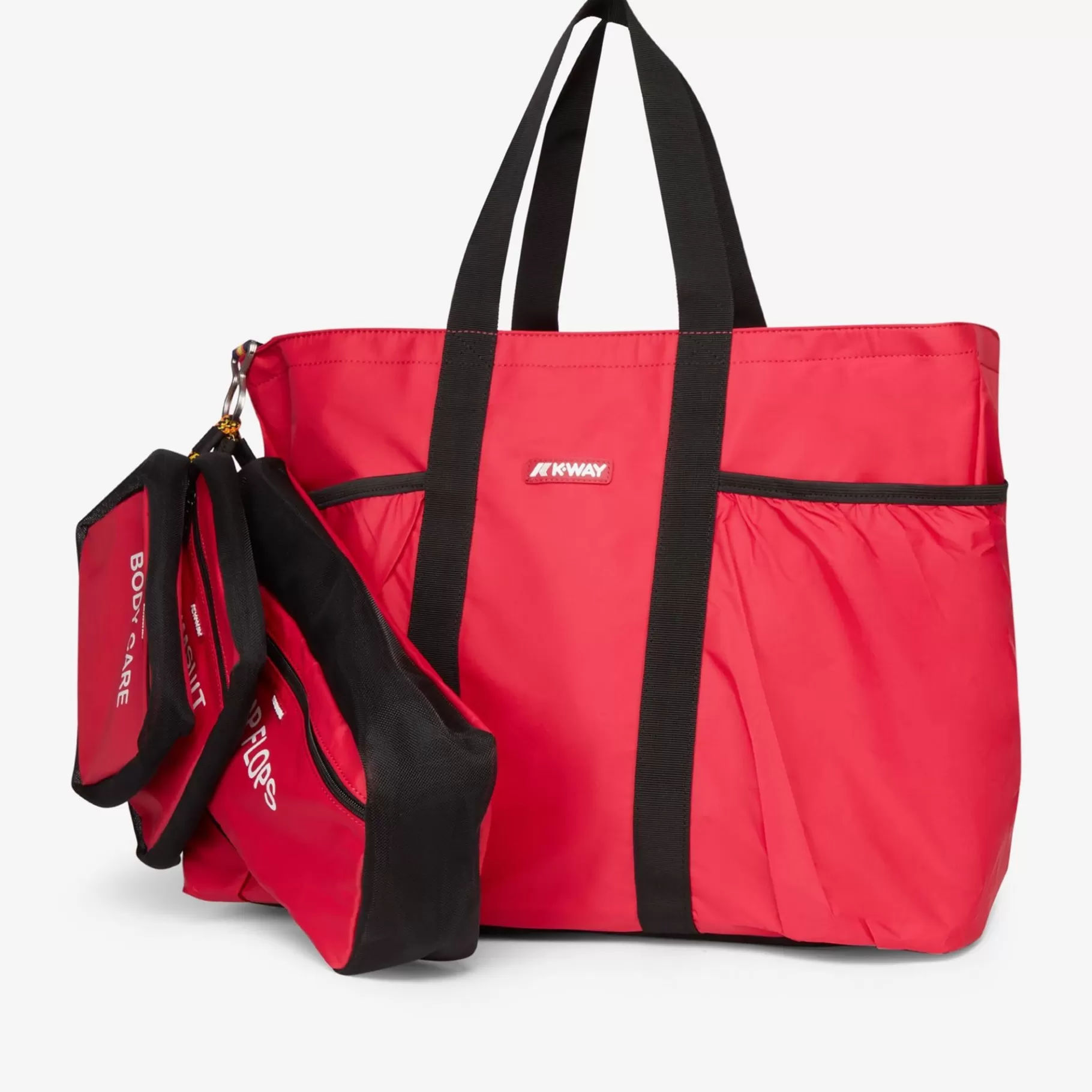 Bags And Duffle Bags*K-WAY Saint Malo - Bags - Tote Bag - Unisex - Red Berry