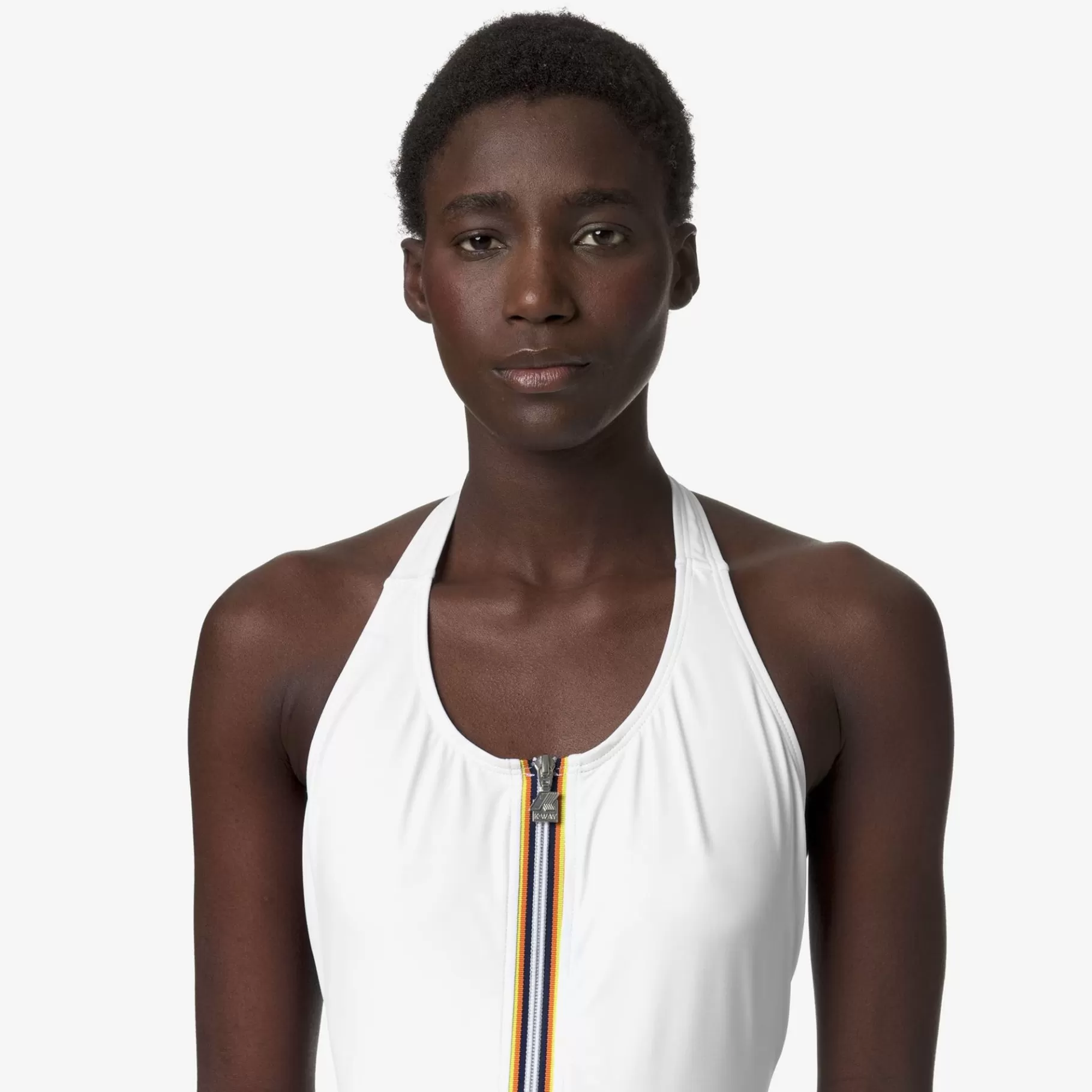Swimwear*K-WAY Sylvie Beach - Bathing Suits - Swimsuit - Woman - White