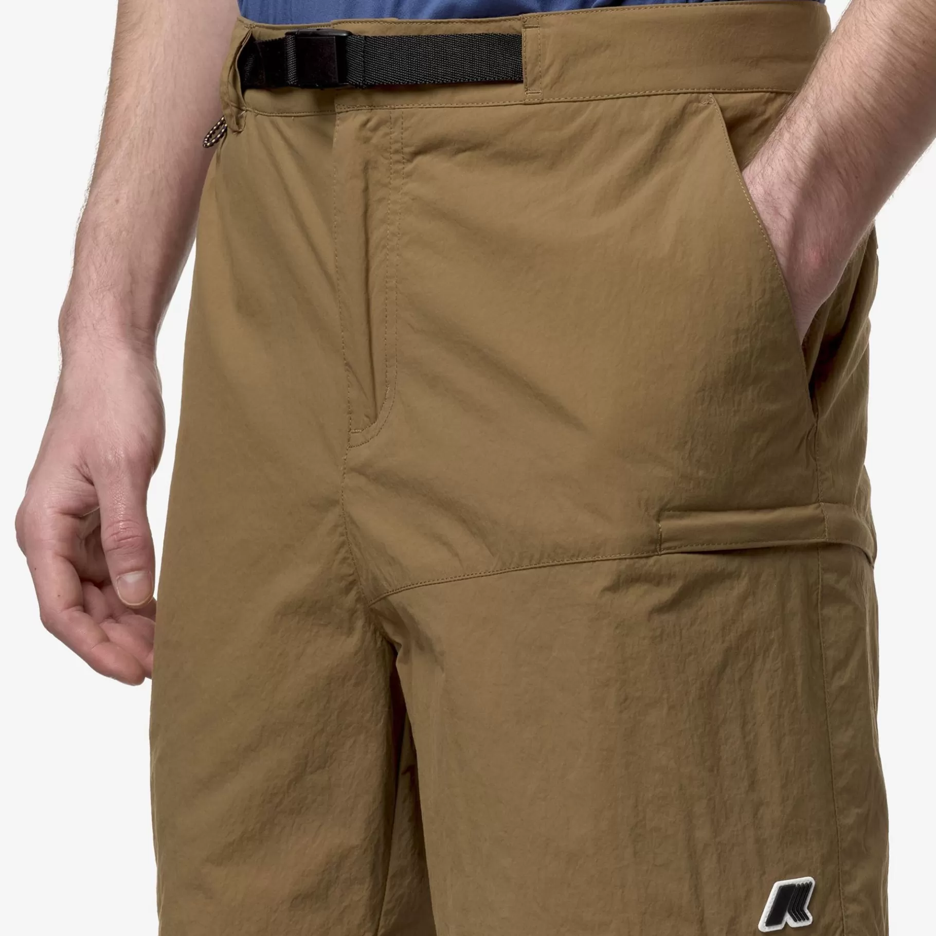 Shorts*K-WAY Taprinne - Shorts - Cargo - Man - Brown Corda