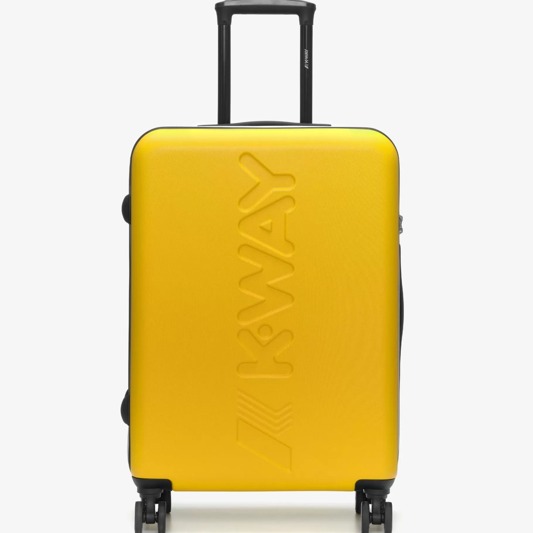 Suitcases*K-WAY Trolley Medium - Luggage Bags - Trolley - Unisex - Yellow Dk-Blue Md Cobalt