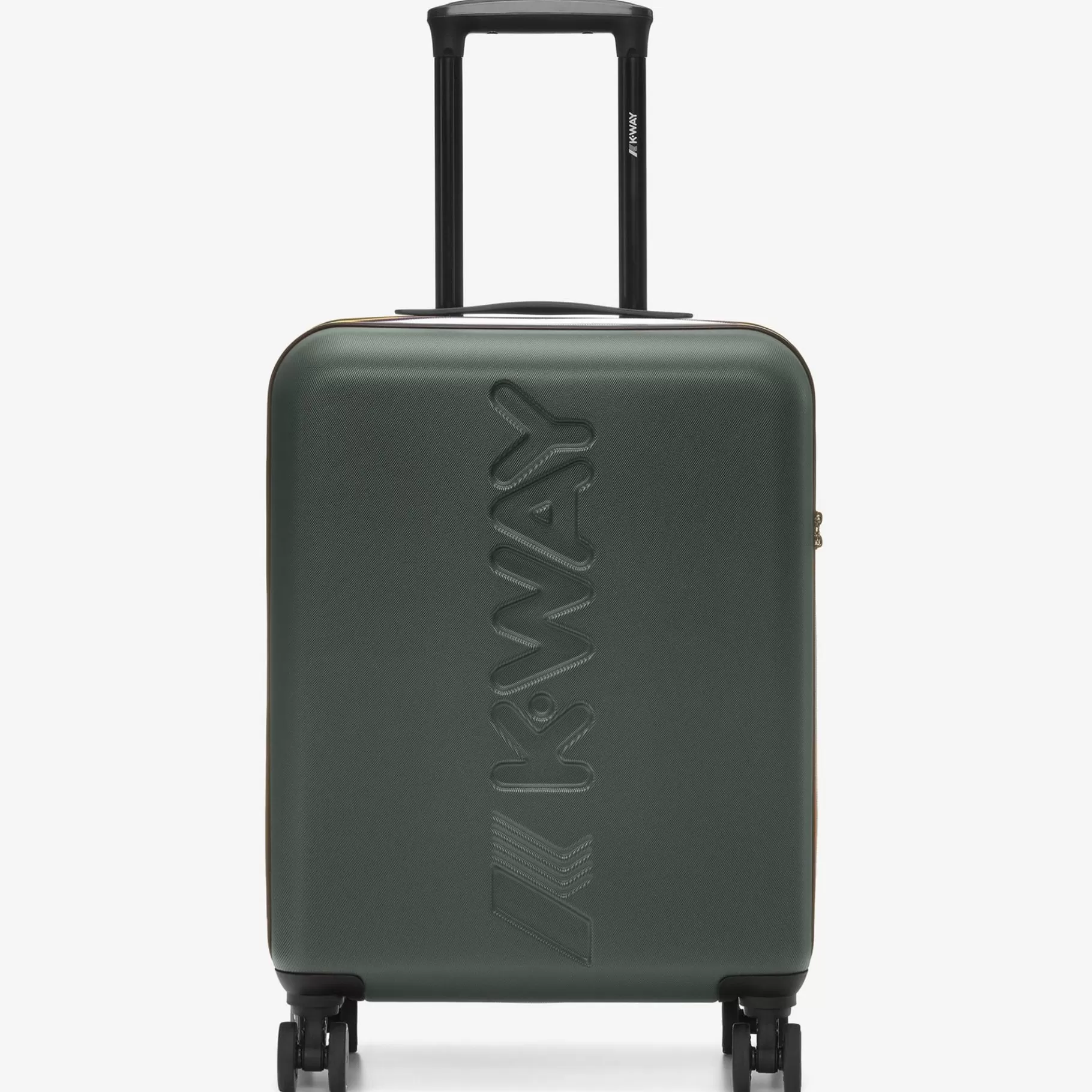 Suitcases*K-WAY Trolley Small - Luggage Bags - Trolley - Unisex - Green Blackish-Blue Md Cobalt