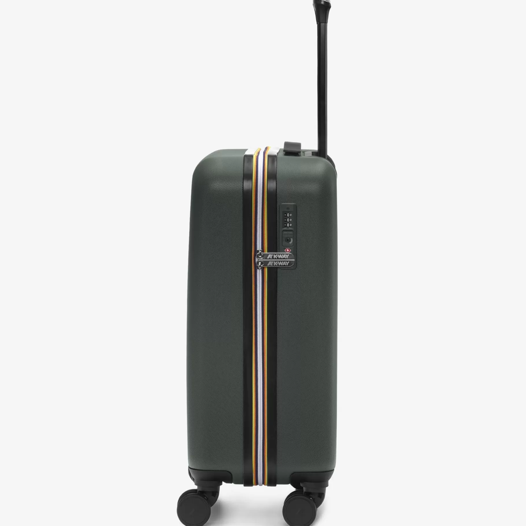 Suitcases*K-WAY Trolley Small - Luggage Bags - Trolley - Unisex - Green Blackish-Blue Md Cobalt