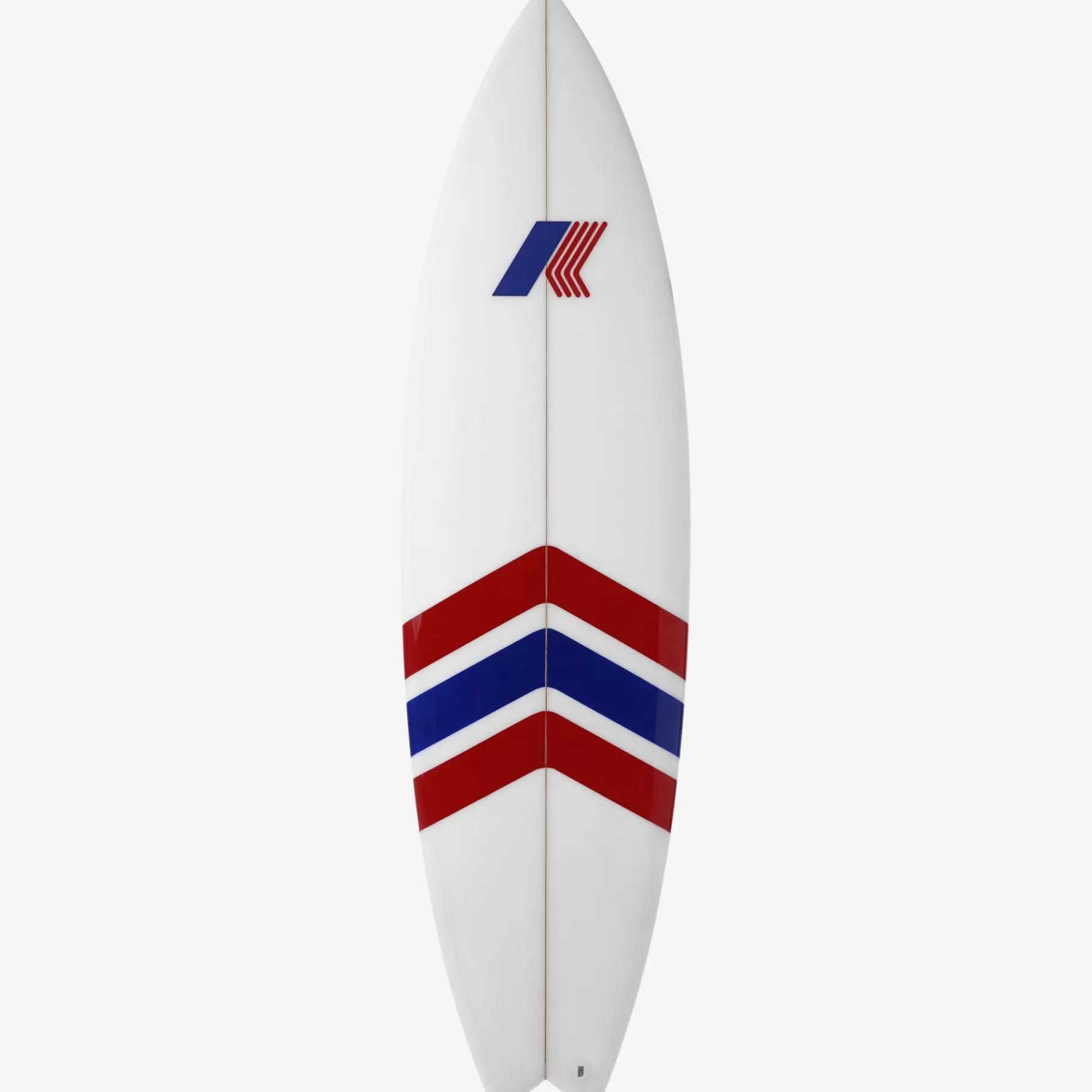Surfboards*K-WAY Vague - Board - Surfboard - Unisex - White-Central Stripe Kway Colors