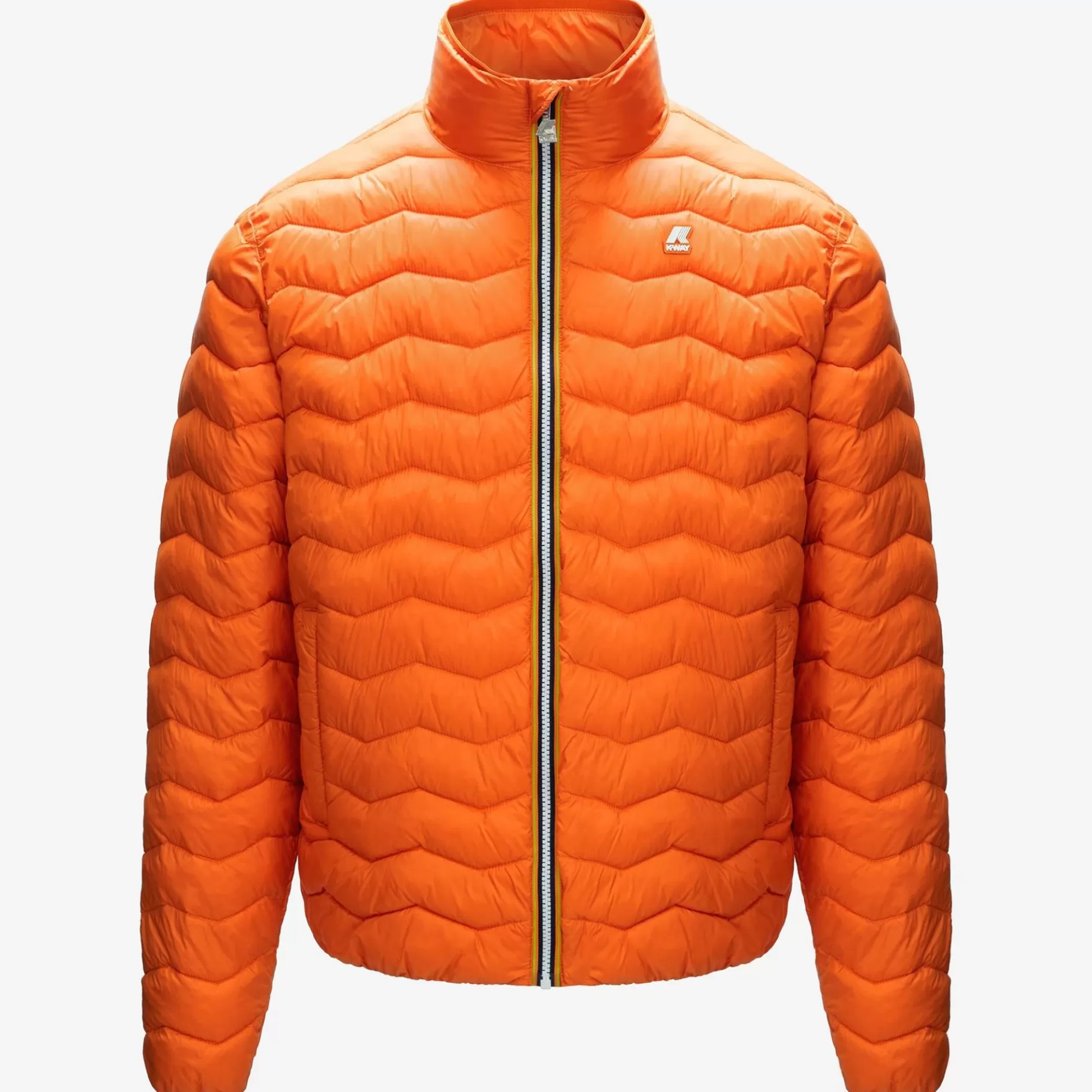 Short Jackets*K-WAY Valentine Quilted Warm - Jackets - Short - Man - Orange Rust