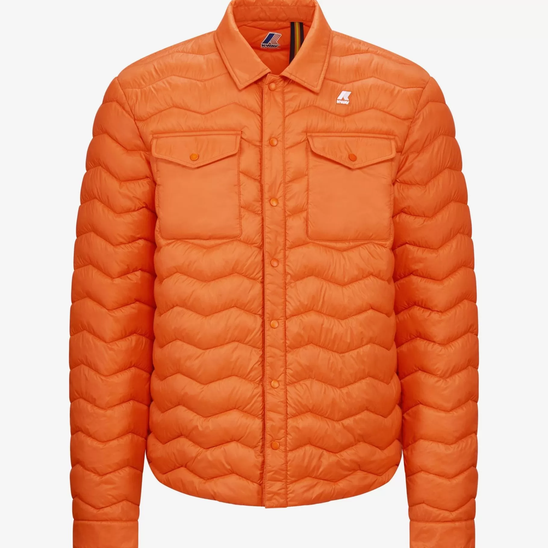 Short Jackets*K-WAY Valeo Eco Warm - Jackets - Short - Man - Orange Copper