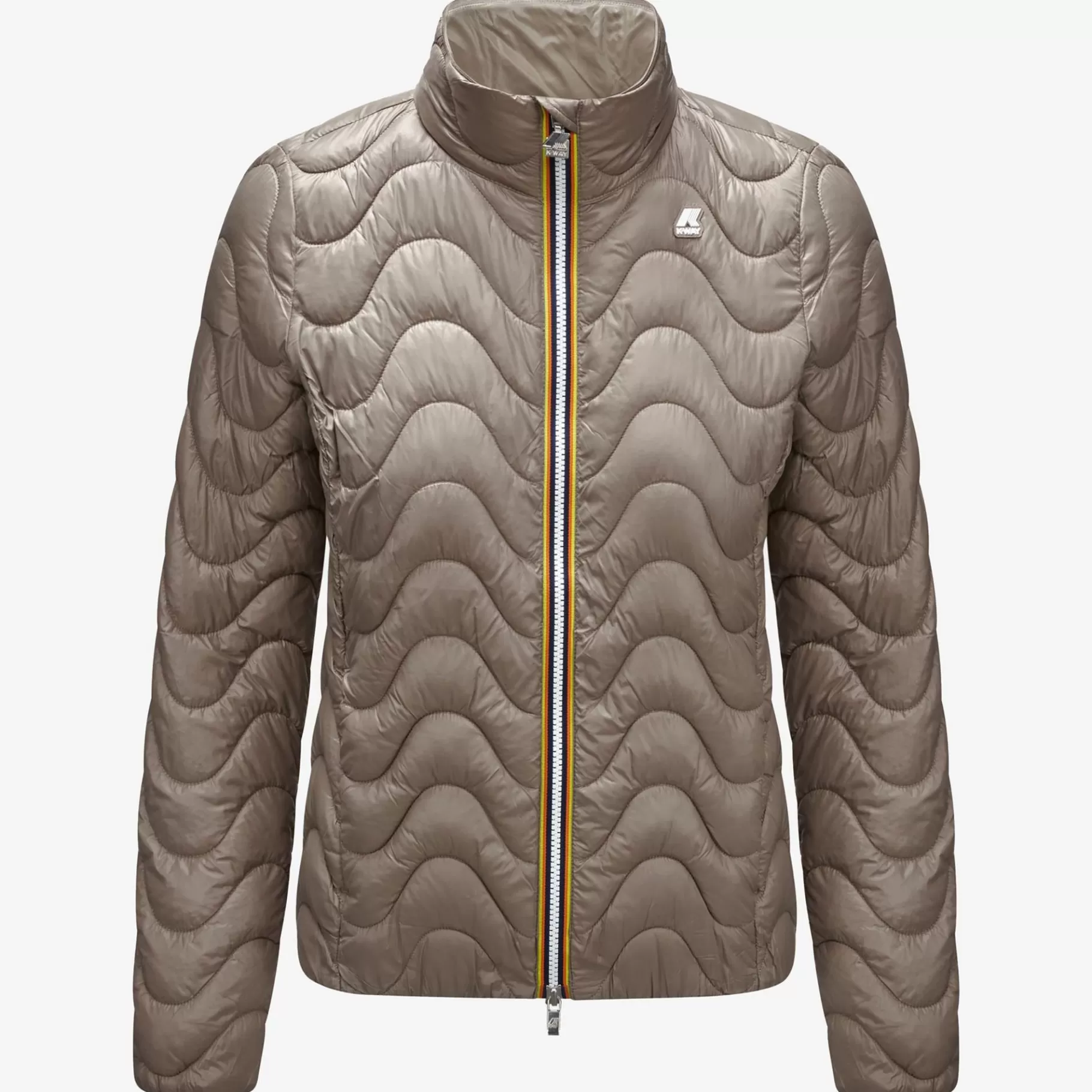 Short Jackets*K-WAY Violette Quilted Warm - Jackets - Short - Woman - Beige Taupe