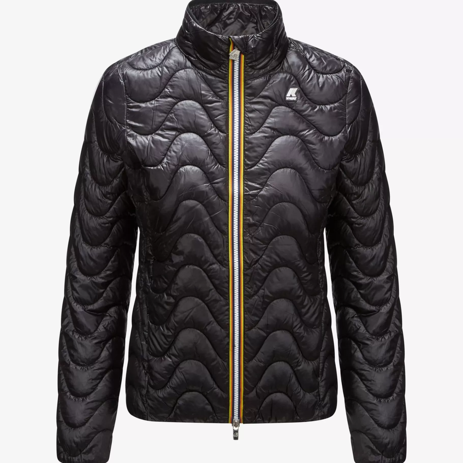 Short Jackets*K-WAY Violette Quilted Warm - Jackets - Short - Woman - Black Pure