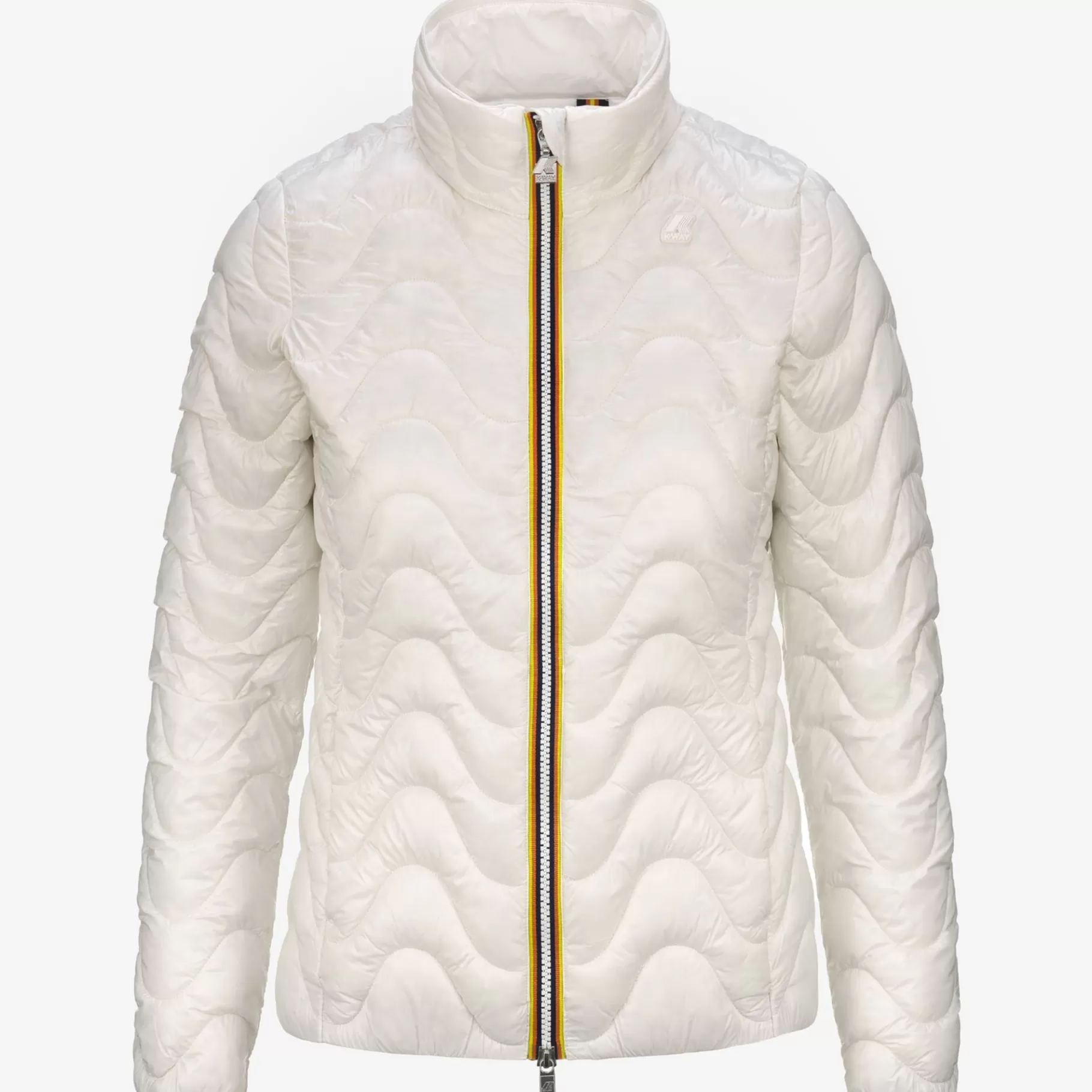 Short Jackets*K-WAY Violette Quilted Warm - Jackets - Short - Woman - White Gardenia