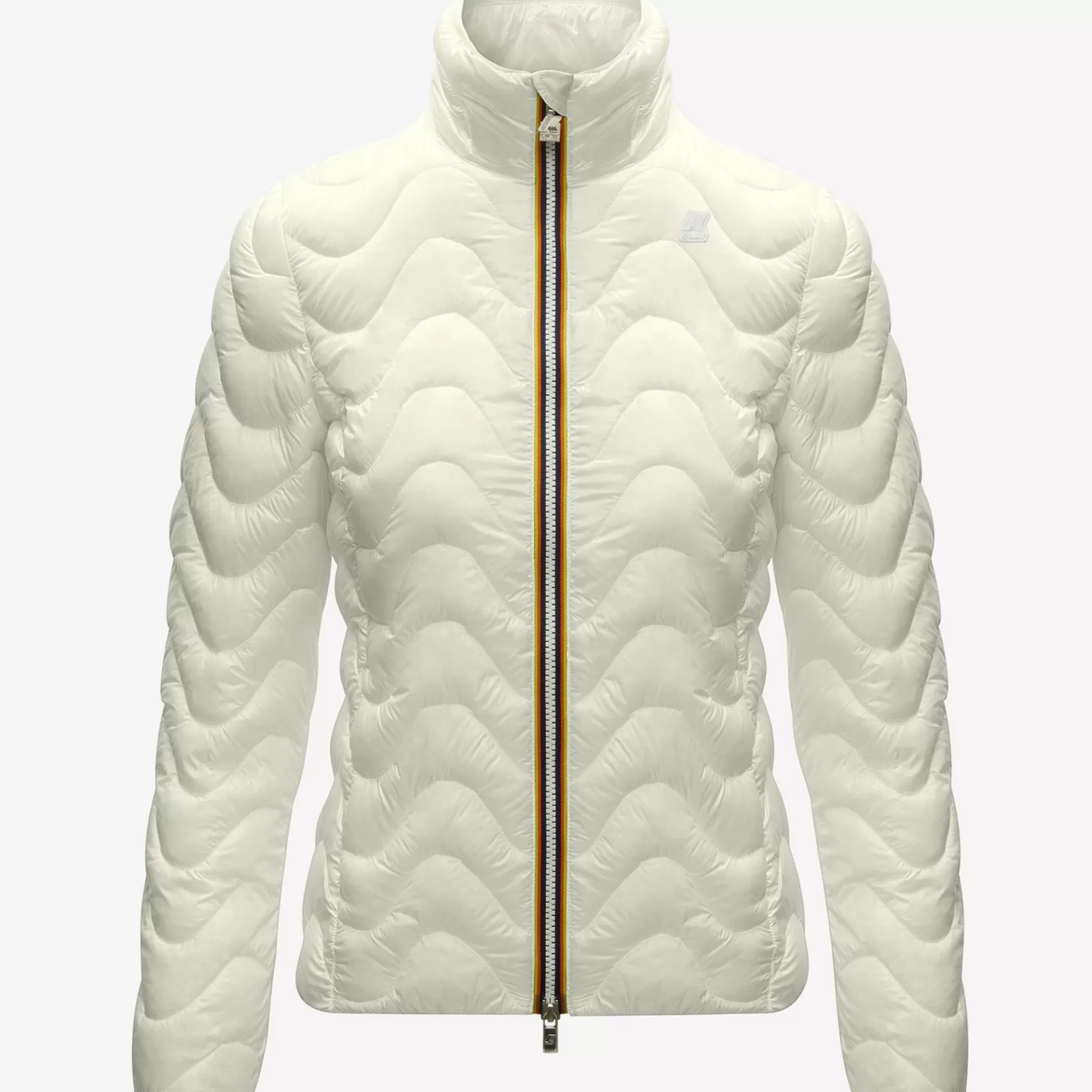 Short Jackets*K-WAY Violette Quilted Warm - Jackets - Short - Woman - White Milk